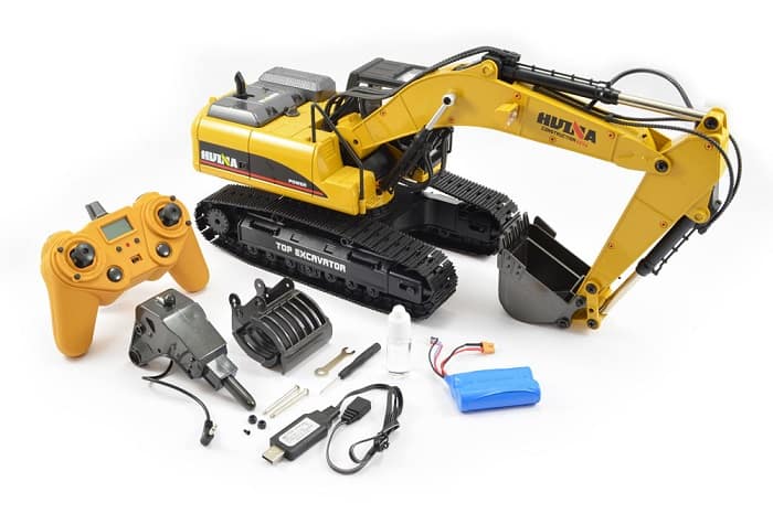 HUINA 1/14 FULL ALLOY 23CH RC EXCAVATOR